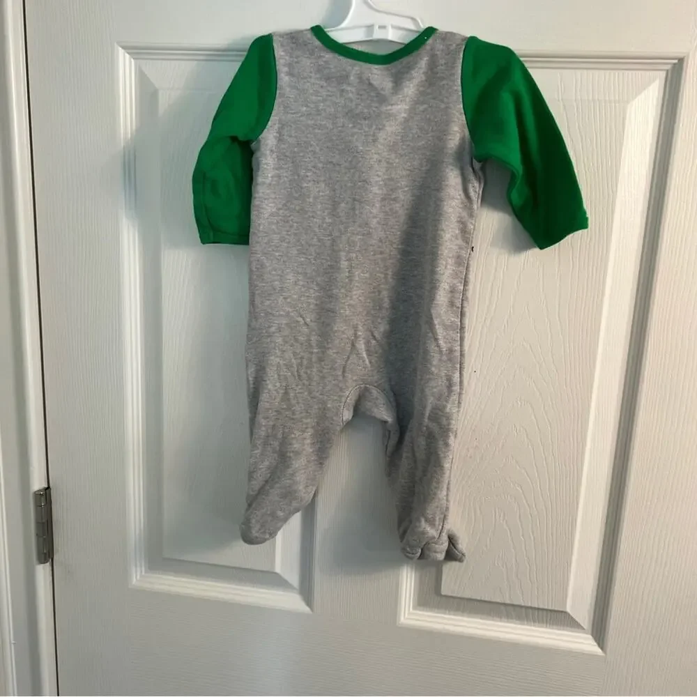 Dinosaur pajama one piece Sleep and Play 3-6 months Dino EUC